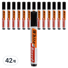 Bluemato 單支白板筆 A x-882, 黑色, 42個