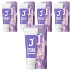 제이숲 컬러제이 컬러 트리트먼트, 프라하애쉬바이올렛, 5개