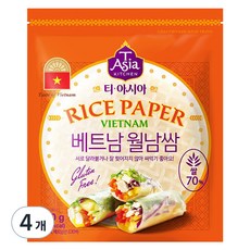 티아시아키친 베트남 월남쌈, 200g, 4개