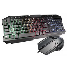 FOXXRAY 狐鐳 鏡甲電競有線鍵盤滑鼠組 原廠保固, 一般型, FXR-CKM-10, 黑色