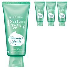 센카 NEW 퍼펙트 휩 아크네 케어 클렌징폼, 100g, 4개