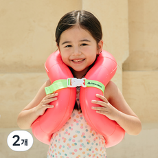스윔어바웃 베이직 넥 튜브 25kg, 핑크, 2개