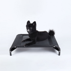 DING DONG PET 寵物穩固網狀吊床, 黑色, 1個