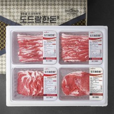 도드람한돈 한마리 삼겹살 500g x 2개 + 목심 500g + 앞다리불고기 500g 세트 (냉장), 2kg, 1세트