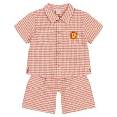 ETTOI 幼童 Mellow 格紋上下套裝