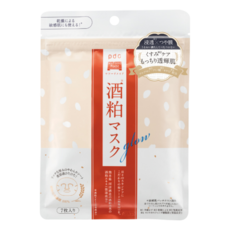 pdc 酒粕透肌面膜 Glow, 7片, 1包