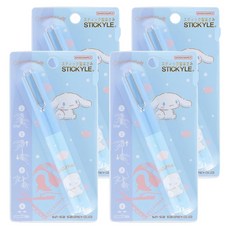 sun-star STICKYLE 攜帶型剪刀, 4個, 雲朵大耳狗