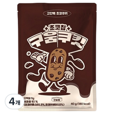 단슐랭 구움쿠킷 초코칩, 40g, 4개