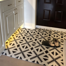 玄關絲圈地墊 幾何空間, 60 x 40cm, 1個