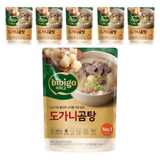비비고 도가니곰탕, 460g, 6개