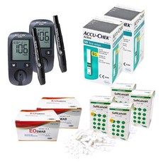 아큐첵 액티브 혈당측정기 세트, Accu-chek-Active(혈당측정기), 2세트