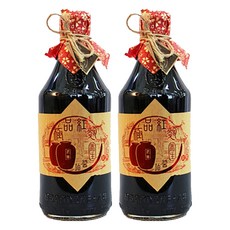 黑豆桑 天然極品養生紅麴醬油, 口感飽滿厚實，添加紅麴, 550ml, 2瓶