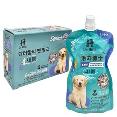 Dr.HoLI 活力博士 寵物奶 適合7歲以上高齡犬 10包 Set 200ml/包, 不適用, 1盒