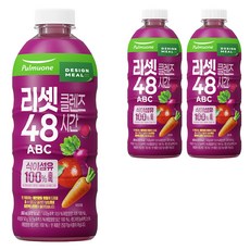 풀무원 리셋클렌즈 48시간 ABC 주스, 3개, 960ml