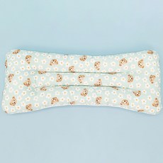 J-UNI 嬰幼兒人造絲枕頭, Kiki薄荷 長長款