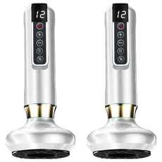 禾統 智慧刮痧拔罐儀 電動拔罐 附精油, 2個