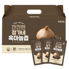 jungwonjang 嚴選鄭家黑蒜汁, 30個, 70ml