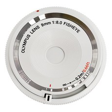 OLYMPUS 9mm F8.0 魚眼鏡頭 BCL-0980 140° 視角 3段式手動對焦, 1個
