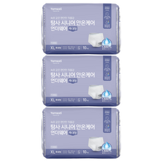 Tamsaa 安穩成人紙尿褲 XL 特大型 85-125cm 10片, 3包