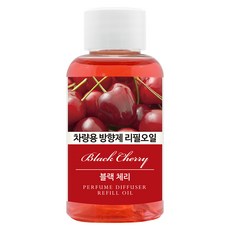 더허브샵 차량용 방향제오일 50ml 리필, 블랙체리, 1개