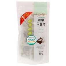 해심 미니깔끔 천연국물팩, 60g, 1개