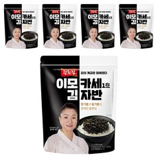 광천김 이모카세 1호 김자반, 50g, 5개