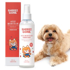 쉬즈곤 올인원 강아지 저자극 보습 미스트 애플블라썸, 200ml, 1개