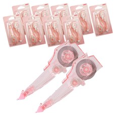 deLi 得力 馬卡龍修正帶補充帶 71470 2入, 粉紅色, 10套