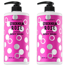 DUFT&DOFT 香氛沐浴乳 Stockholm Rose, 1.02L, 2瓶
