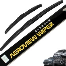 VIP NEW 에어로뷰 와이퍼 운적석 + 조수석 세트, 전차종