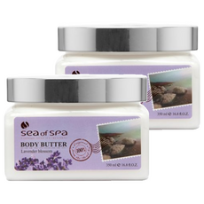 Sea of Spa 身體潤膚霜 - 普羅旺斯薰衣草精華, 350ml, 2罐