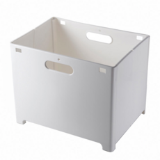 北歐風免打孔髒衣收納摺疊籃, 灰色, 1個