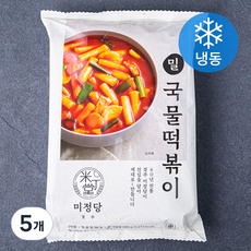 미정당 밀 국물떡볶이 (냉동), 5개, 580g