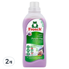 Frosch 德國小綠蛙 德國無花果高濃縮纖維柔軟精 正裝, 750ml, 2個