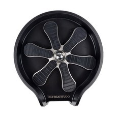 BEATITUDO 高壓自動洗杯器 ABS + 噴嘴 + 鑽孔切割器, 黑色, 1個