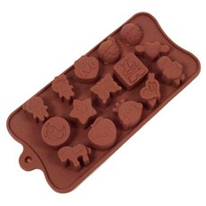 베이킹 미니남자여자 15구 실리콘몰드, 1개