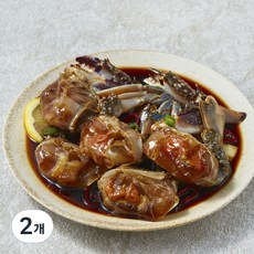 국산 꽃게를 사용한 간장게장, 500g, 2개