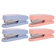 deLi 得力 馬卡龍釘書機 E0402, 隨機出貨, 4個