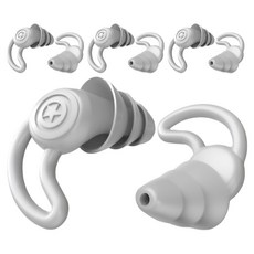 Mona Home 三層奈米矽膠防噪音助眠耳塞 單一灰色, 2套, 2副