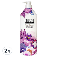 KERASYS 香氛潤髮乳 花園香, 2個, 1L