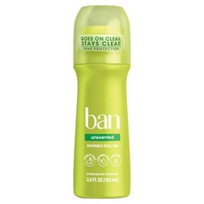 ban 盼 清新體香滾珠瓶 無香, 長效止汗 全天乾爽, 原裝進口, 103ml, 1件