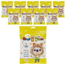 토단교재 하비볼 클레이 10p, 노랑, 50g, 1개