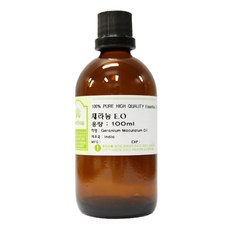 허브솝 제라늄 원액 100% 아로마 에센셜오일 100ml, 1개