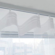 QUECHUNG 超簡易玄關商店露台窗簾桿聚氨酯防風塑膠門簾, 1個