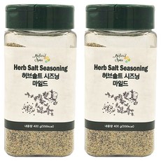 내츄럴스파이스 허브솔트시즈닝 마일드, 400g, 2개