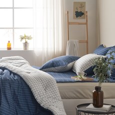 gBEDDING Coming Line30支柔棉玉米薄被+枕套組