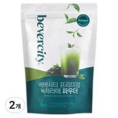 베버시티 세미 프리미엄 녹차라떼, 2개, 500g, 1개입
