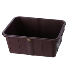 KEYWAY 聯府 得力 深型盆 LU543-1, 咖啡色, 6個