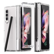 Skinu 轉軸筆槽透明全包覆手機殼