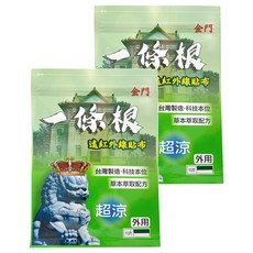 金牌金門一條根 超涼貼片, 10片, 2包